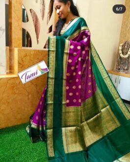 Banarasi Rani Warm Silk Sarees