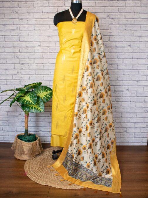 Pure Mercerised Yellow Suit