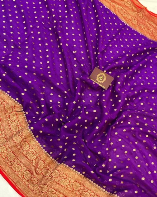 Blue Banarasi Warm Silk Sarees