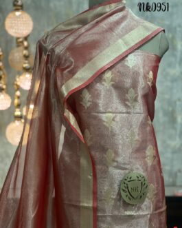 Rani Banarasi Tissue Silk Suit